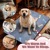 6 Pcs Washable Guinea Pig Blankets Absorbent Small Animal Fleece Bedding Waterproof Cage Liners Reusable Pet Pee Pad Sleep Mat Cover for Rabbit Rat Hamster Ferret Chinchilla Hedgehog (20"x30")