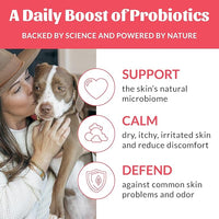 SKOUT'S HONOR Probiotic Pet Deodorizer Spray- Hydrating Daily-Use with Avocado Oil & Omega-3s, Microbiome Friendly Certiified, Paraben & Sulfate-Free, 97% Natural, 8oz, Sunkissed Coconut