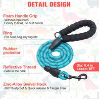 Small Dog Harness and Leash Set, No Pull Puppy Pet Vest, S - Medium(Chest Girth 16" - 18") / Dinosaurs Pattern - image 3