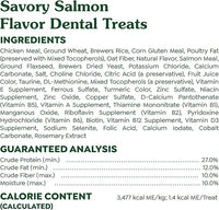 Greenies Feline Adult Dental Cat Treats, Savory Salmon Flavor, 9.75 oz. Tub