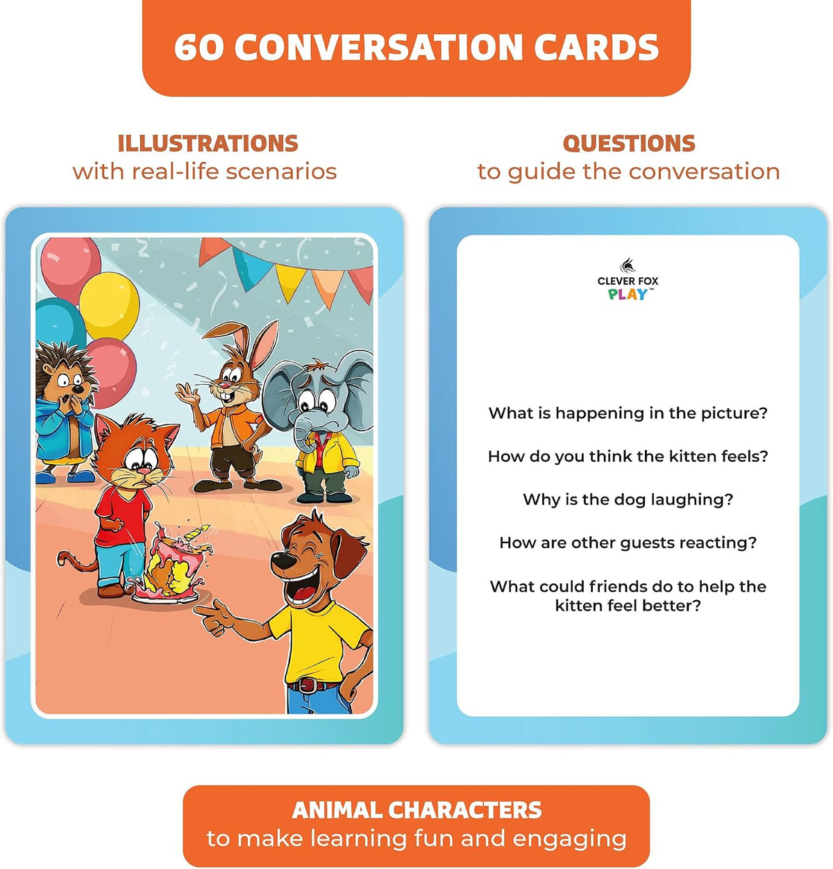 Who What Why Conversation Cards for Kids - Logic & Social Intelligence - image 3