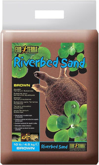 Exo Terra Desert Sand, Red for All Breed Sizes - Brown