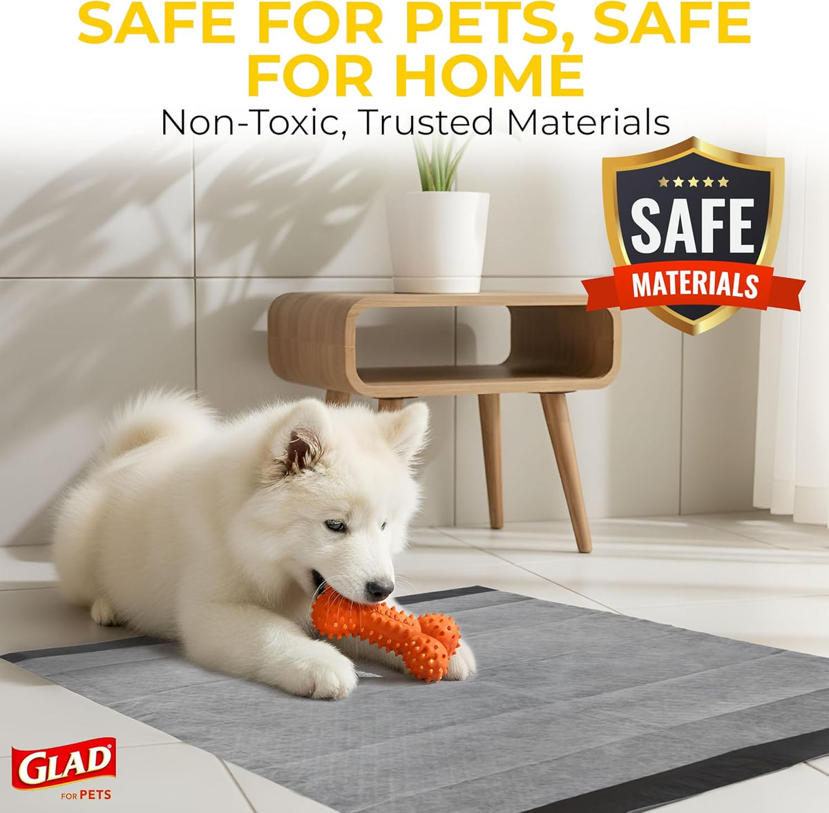Glad for Pets, Activated Carbon Disposable, Dog Pee Pads - Large / 30.0 - image 2