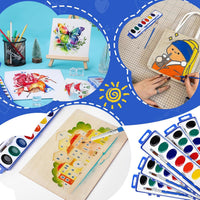 FUMILE Watercolor Paint Set Bulk - 8 color 5pack - image 3