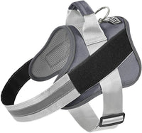 Bolux Dog Harness, No-Pull Reflective Dog Vest, Breathable Adjustable Pet Harness with Handle for Outdoor Walking - No More Pulling, Tugging or Choking
