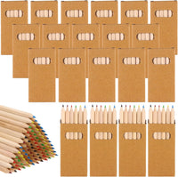 TBoxBo mini colored pencils in small paper boxes of 6, 900 pencils in bulk - view 2
