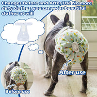 Disposable Dog Diaper Liners Booster Pads for Male & Female Dogs - XS-160Count - image 3