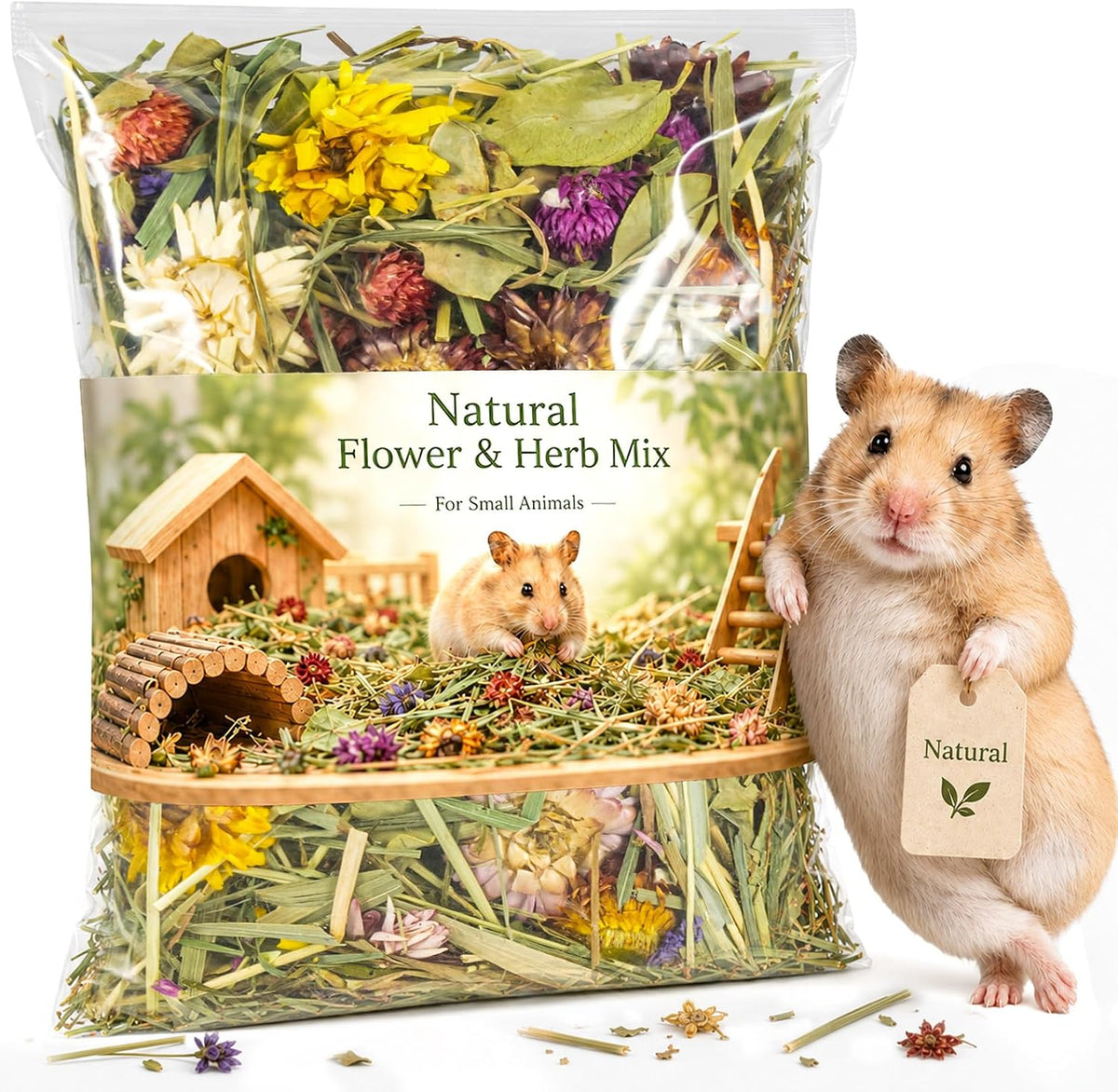 Sukh Hamster Bedding Odor Control - 150 Grams