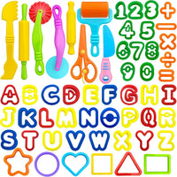 Dough Tools 55 PCS Dough Play Tools Set for Kids - 55 pcs