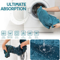 Avont Dog Bathrobe – Super Absorbent Quick-Dry Microfiber Hooded Robe – Essentials for Dogs - Blue / Small - image 4
