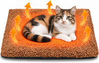 PatiencET Self Warming Cat Bed for Indoor Cats 18'' x 24'' - Khaki / 14*20