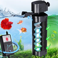 TARARIUM U-V Aquarium Filter for Fish Turtle Tank - Large fit 40-155Gal