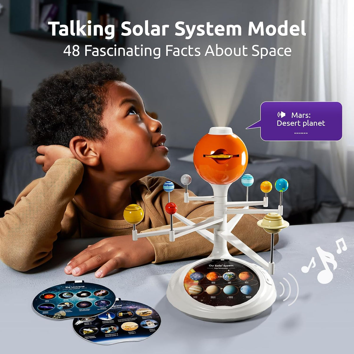Science Can Solar System for Kids - White - image 3