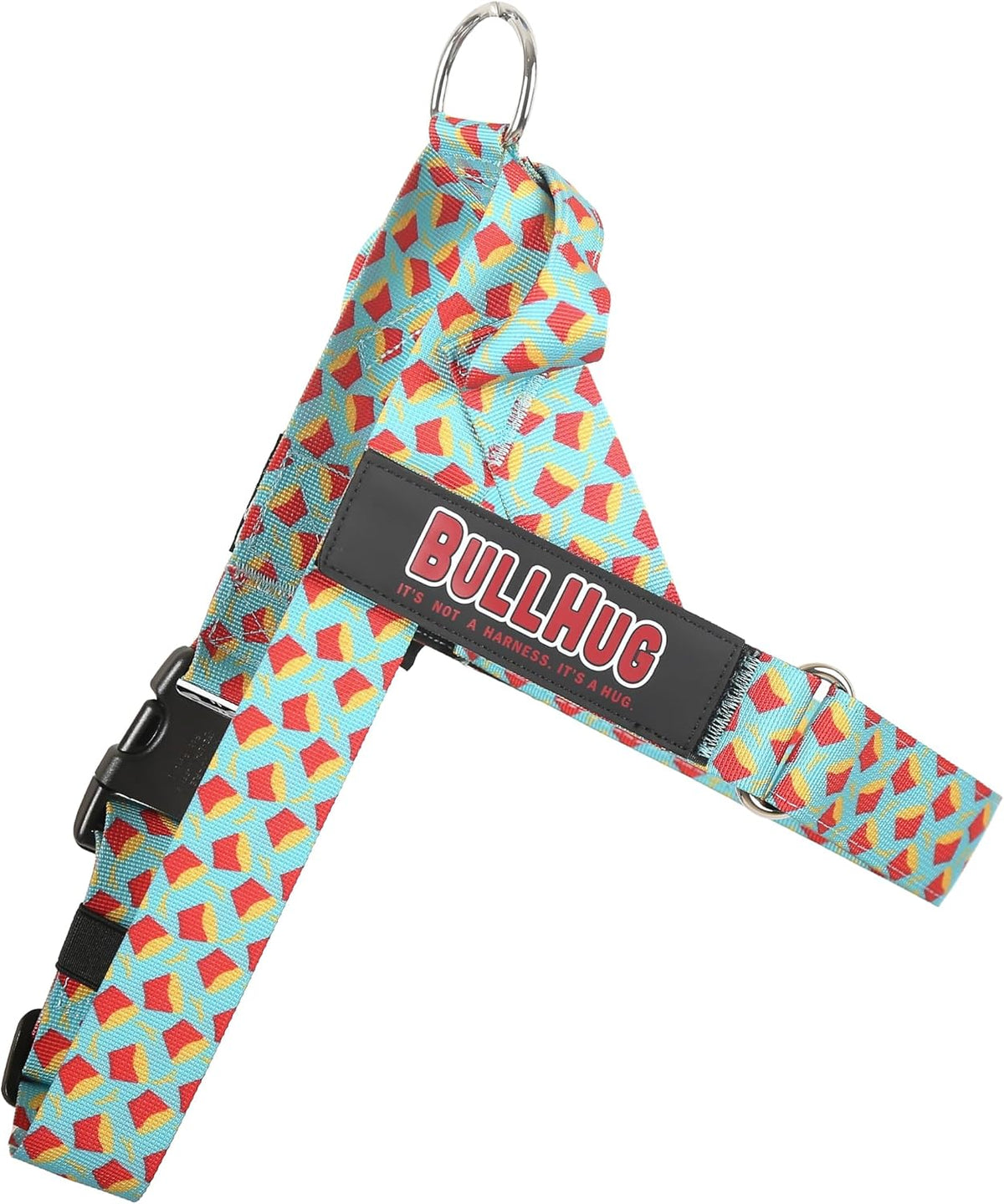 Adjustable Dog Harness, No Pull, No Choke, for English Bulldogs - Fries / Medium - (Neck: 17" - 20" Chest: 25" - 30") - image 2