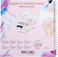 BSCOOL Nail Art Book for kids Stickers and Design Guides. - 1 PCS - Nail Design Studio - image 3