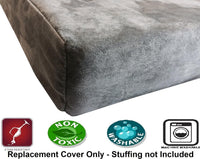 40X35X4 Inches XL Size : Suede Fabric External Replacement Cover - 40X35X4 Inches XL - image 3