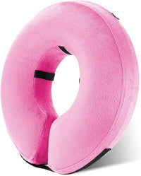 Katoggy Protective Inflatable Recovery Collar, Soft Blow-up Dog Cone Collar, Pet Donut Cone Collar, Comfy Elizabethan Collar After Surgery for Large Dog to Prevent from Biting & Scratching, Medium