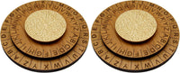 Creative Escape Rooms Hide and Seek laser engraved cipher wheel decoder, 2 pack - view 8