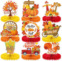Halloween Table Decorations - 9 PCS Fall