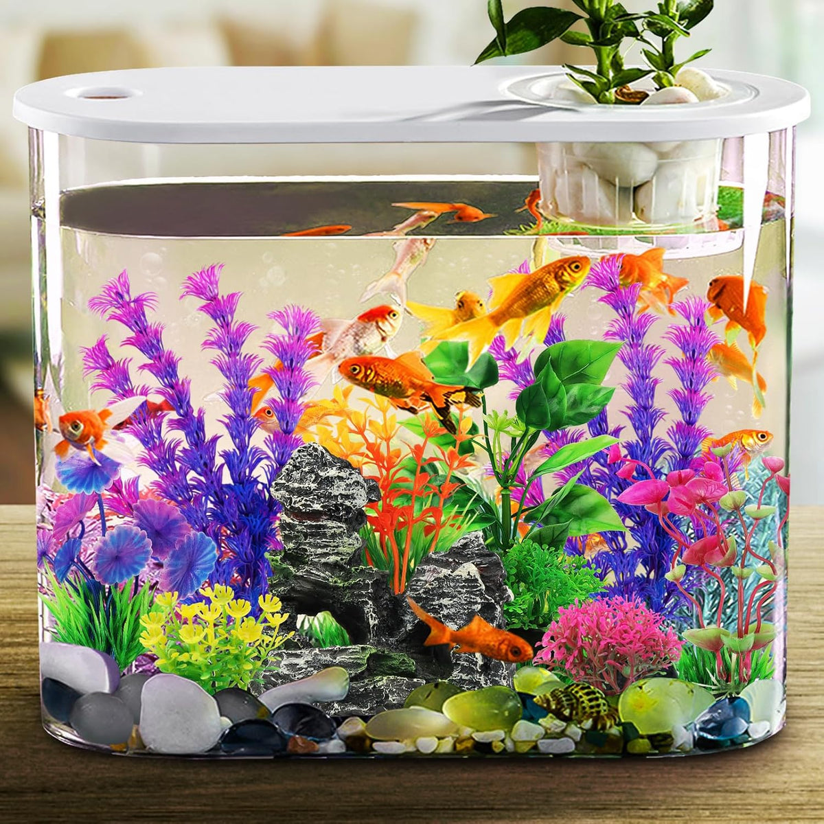 QUOZUO Fish Tank Decor Aquarium Decor - image 2