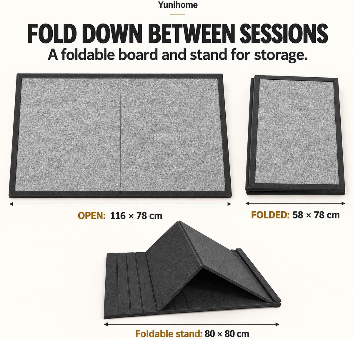 Yunihome puzzle board for 1000 pieces with 4 sorting trays and protective cover - view 31