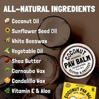 Coconut Paw Balm for Dogs by legitpet
