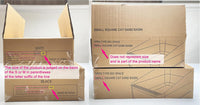 Open Cat Litter Box:Odor Reducing Anti Splash Design – Daily Care for Cats - Pink M - image 3