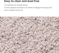 Washable Cat Litter Refills for Cat Genie 7.2lbs Compostable Flushable – Daily Care for Cats - 2‑Pack, 7.2 lbs - image 4