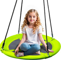 TURFEE 40 inch Saucer Tree Swing 900Lb Weight Capacity - Green - image 2