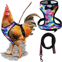 Adjustable Chicken Harness Diaper - Medium / Camouflage pink