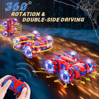 Spider Remote Control Car Headlight Double Sided Off-Road 360° - Red Single Control - image 2