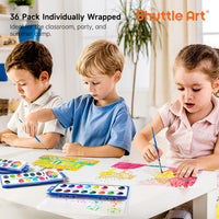 Shuttle Art 16 Colors Watercolor Paint Set Bulk - 16 Colors 36 Pack - image 4