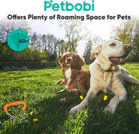Petbobi Dog Tie Out Cable and Stake - 40 ft (120 lbs) / Black - image 4