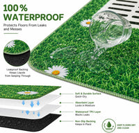 Aitmexcn Washable Pee Pads for Dogs, 24''x36'' - Green / 31*36''-2pcs - image 2