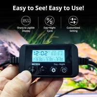 NICREW C10 Plant Aquarium Light, 13W, Full Spectrum with Timer - 18 - 24 in - image 4