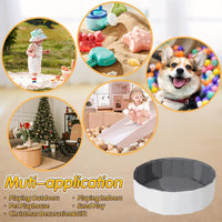 TRENDPLAY beige foldable ball pit play tent for kids, dogs and cats - view 16