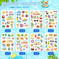 DUJAA 640-piece fall stickers for kids with pumpkins, leaves and scarecrows - view 32