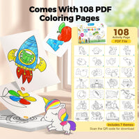 Jar Melo Jumbo Crayons for Toddlers - 12 Colors - image 3