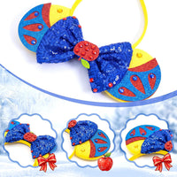 LYLIN Birthday Mouse Ears, Mouse Ears Headband for Women Girls – Fun for Kids & Family - SN Red Apple - image 4