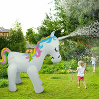 Float Joy Sprinkler for Kids Unicorn Water Sprinklers Inflatable Toys - Unicorn