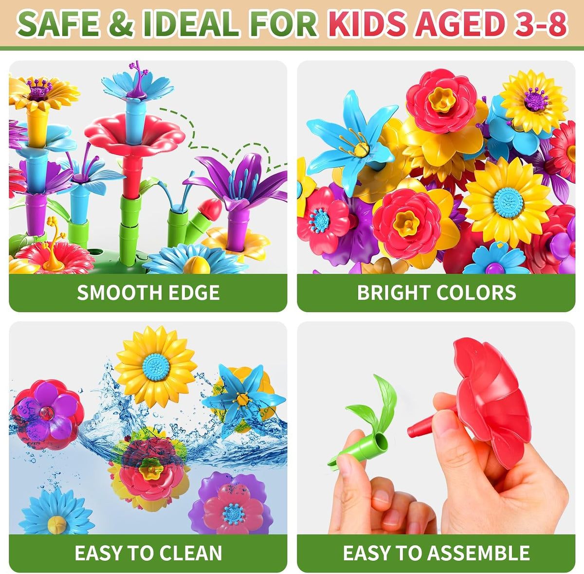 Garbo Star Girl Toys for 3 4 5 6 Year Old Girls Birthday Gift - 81 PCS - image 4