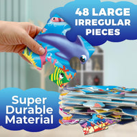Giant Floor Puzzles for Kids Ages 4-6 - Ocean - image 3