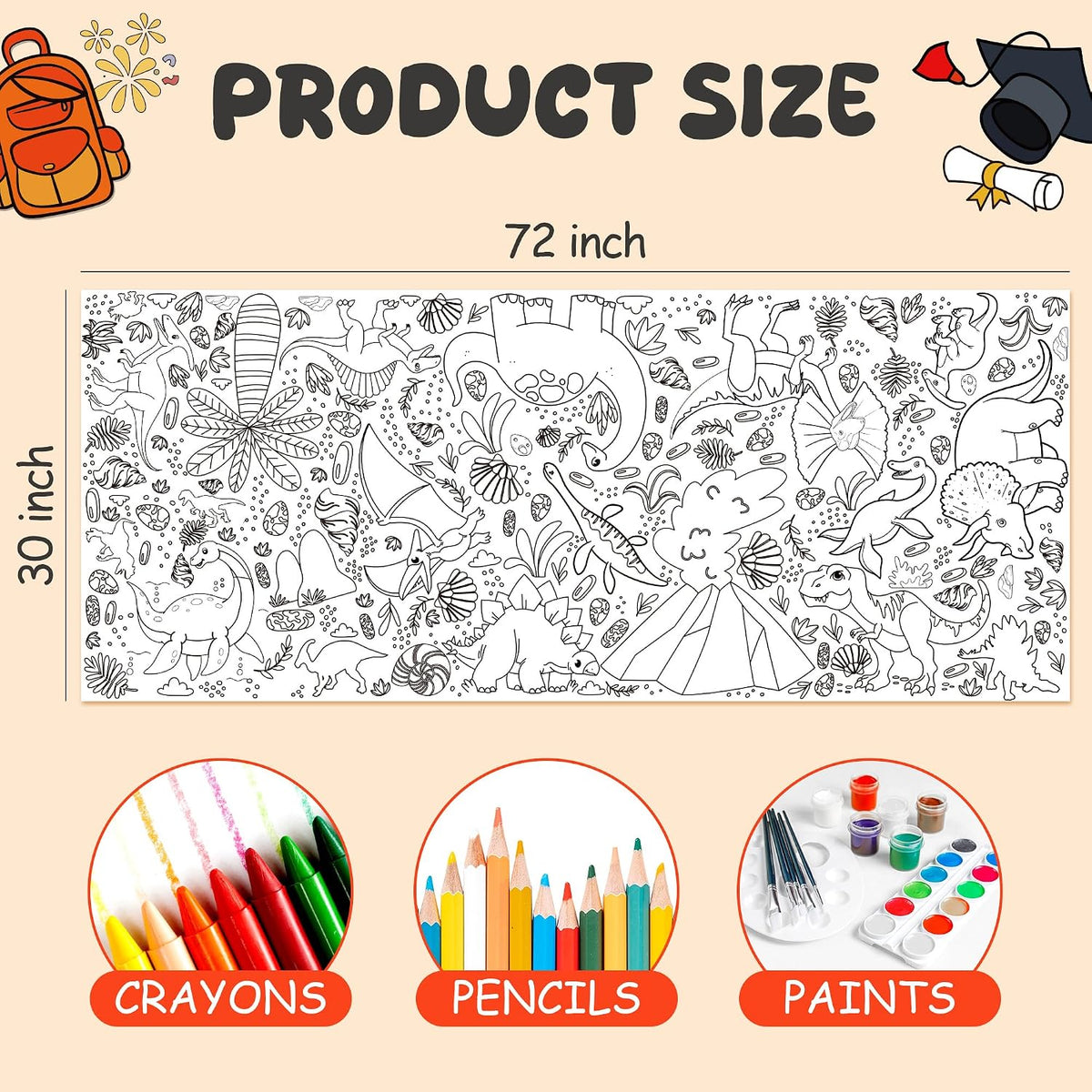 OHOME Halloween Crafts for Kids - Dinosaur - image 2