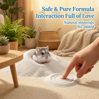 Sukh Hamster Sand Bath, White Fine Silica Sand - 47 OZ - image 2