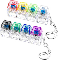 2 PCS Keyboard Fidget Toy - Transparent / General