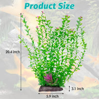 Aquarium Plastic Plants Extra Large Aquarium Plant 20.4-inch Tall - C / 20.4 in - image 2