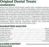 Greenies Original Teenie Dental Dog Treats, 36 oz. Pack (130 Treats)