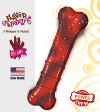 Nylabone Power Chew Basted Blast Dog Chew Toy - Beef Jerky / X-Small - image 4