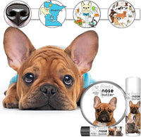 The Blissful Dog French Bulldog Black Masked Fawn Unscented Nose Butter - Dog Nose Butter, 4 Ounce