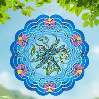 Rooster Metal Wind Spinners - Dragonfly / 12 Inch
